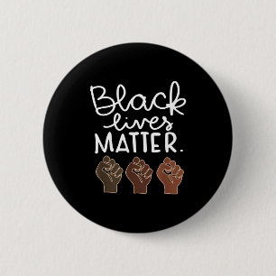 Bóton Redondo 5.08cm Vidas Negras Blm Direitos Humanos Mês da História