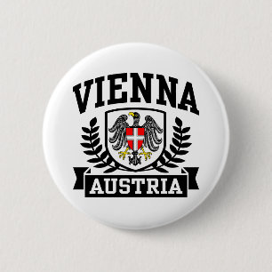 Bóton Redondo 5.08cm Viena Áustria