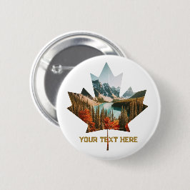 Bóton Redondo 5.08cm Vintage de texto personalizado de foto com sinaliz