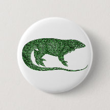 Vintage Green Lizard