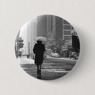 Bóton Redondo 5.08cm Vintage Kansas City West 12 Street