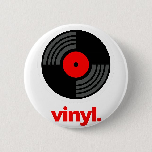 Bóton Redondo 5.08cm Vinyl (Frente)