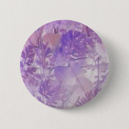 Bóton Redondo 5.08cm Violeta Floral