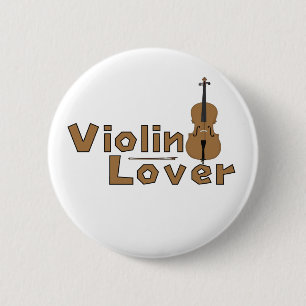 Bóton Redondo 5.08cm Violin Lover