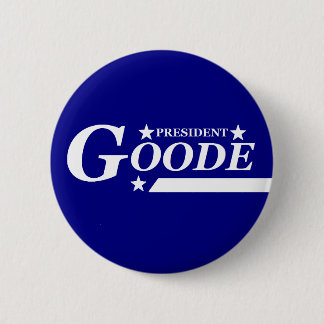 Bóton Redondo 5.08cm Virgil Goode para o presidente Botão