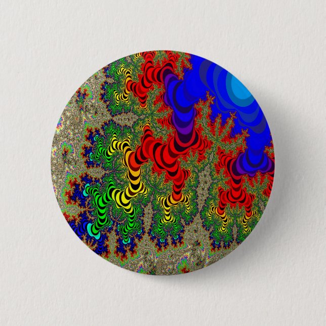 Bóton Redondo 5.08cm Visão de túnel (Frente)