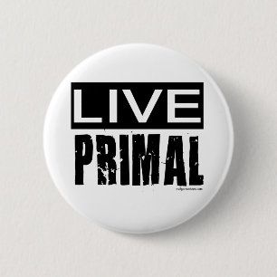 Bóton Redondo 5.08cm vive a dieta primordial/paleo