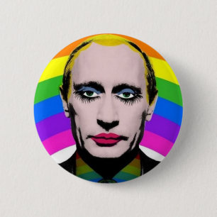 Bóton Redondo 5.08cm Vladimir Vladimirovich Putin