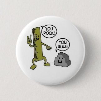 Bóton Redondo 5.08cm você balança-o regra