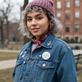 Bóton Redondo 5.08cm Você É Fabuloso Darlin