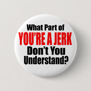 Bóton Redondo 5.08cm Você é um idiota