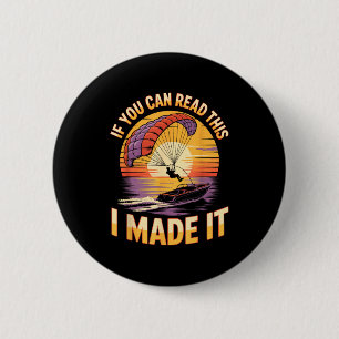 Bóton Redondo 5.08cm Você pode ler este parasailer parapente passeio de