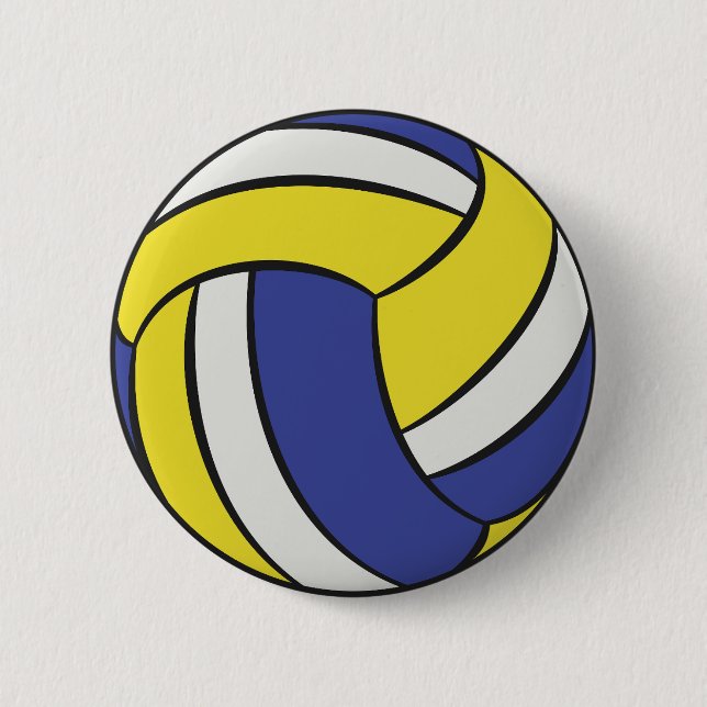 Bóton Redondo 5.08cm Voleibol (Frente)