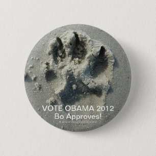 BÓTON REDONDO 5.08CM VOTAÇÃO OBAMA 2012 BO APROVA!