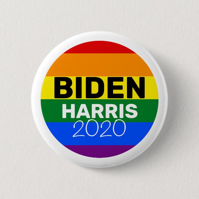 Bóton Redondo 5.08cm Votação para Joe Biden & Kamala Harris 2020 (Frente)