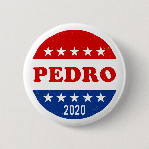 Bóton Redondo 5.08cm Votação para Pedro 2020