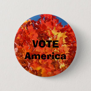 Bóton Redondo 5.08cm VOTE America buttons Elections Political custom