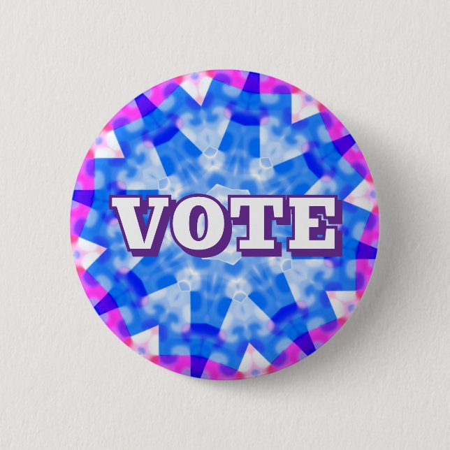 Bóton Redondo 5.08cm VOTE (Você Pode Mudar as Palavras) (Frente)