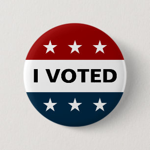 Bóton Redondo 5.08cm Votei contra as eleições de 2024