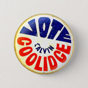 Bóton Redondo 5.08cm Voto Coolidge - botão