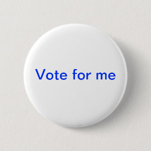 Bóton Redondo 5.08cm voto para mim
