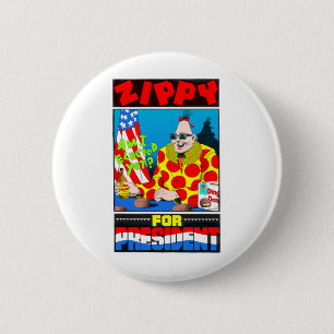 Bóton Redondo 5.08cm Voto para Zippy