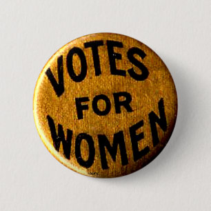 Bóton Redondo 5.08cm Votos para mulheres - botão