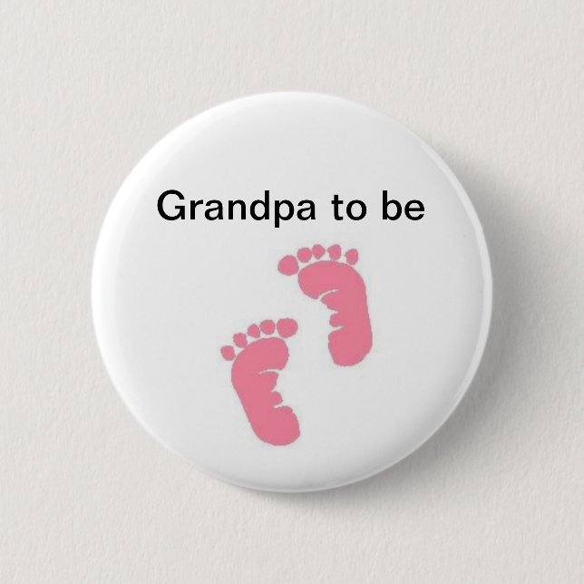 Bóton Redondo 5.08cm Vovô a ser (Frente)