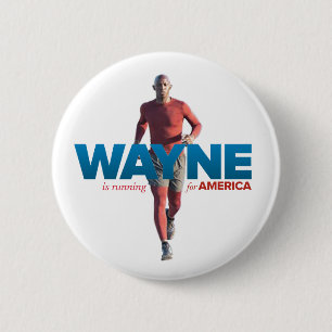 Bóton Redondo 5.08cm Wayne Messam está funcionando para o presidente