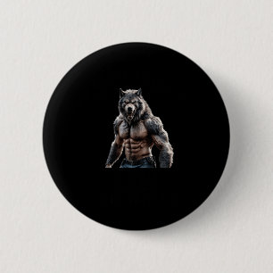 Bóton Redondo 5.08cm Werewolf Prova Esse Tamanho Faz Vinheta