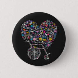 Bóton Redondo 5.08cm Wheel of Many Lives