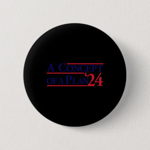 Bóton Redondo 5.08cm Wheimer Um Conceito De Plano Engraçado Anti Trump