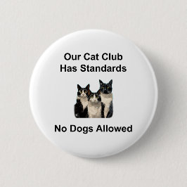 Bóton Redondo 5.08cm Whimsical Cat