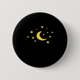 Bóton Redondo 5.08cm Whimsigoth Night Sky Sun Moon Witchy