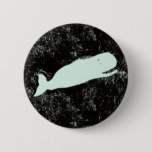Bóton Redondo 5.08cm white whale button