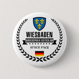 Bóton Redondo 5.08cm Wiesbaden
