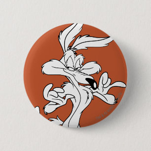 Bóton Redondo 5.08cm WILE E. COYOTE™ Satisfeito