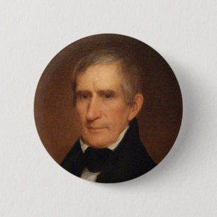 Bóton Redondo 5.08cm William Henry Harrison 9