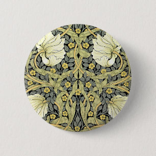 Bóton Redondo 5.08cm William Morris Pimpernel Floral Wallpaper