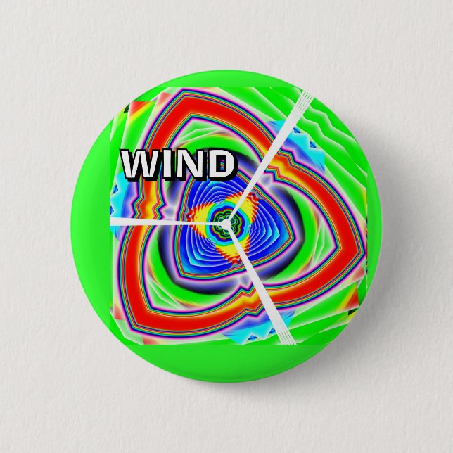 Bóton Redondo 5.08cm WIND (you may change the word) (Frente)