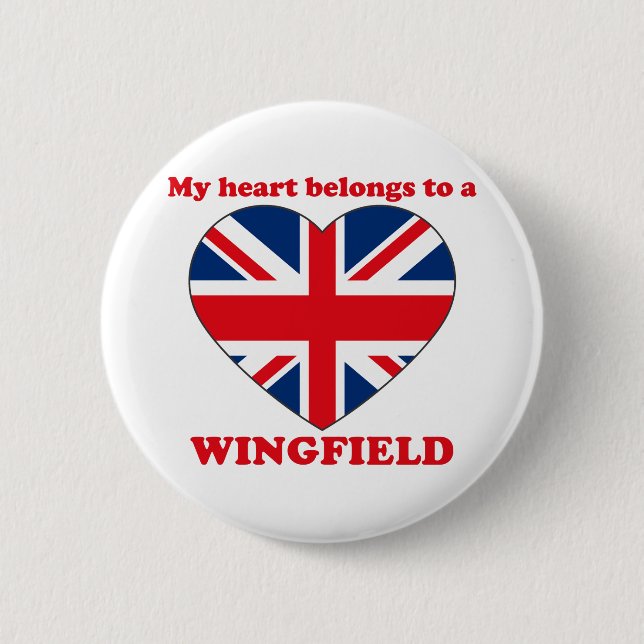 Bóton Redondo 5.08cm Wingfield (Frente)