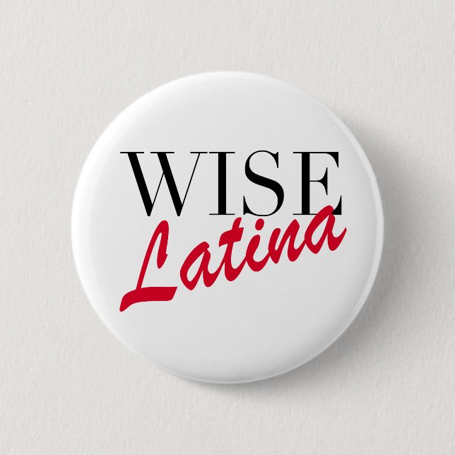 Bóton Redondo 5.08cm Wise Latina (Frente)