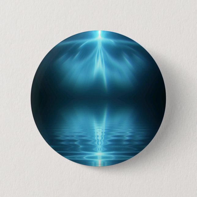 Bóton Redondo 5.08cm -wisp do salgueiro-o' - botão (Frente)