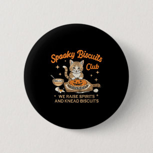 Bóton Redondo 5.08cm Womens Soky Biscuits Club Halloween Baking Bakery