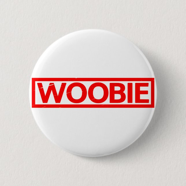 Bóton Redondo 5.08cm Woobie Stamp (Frente)