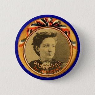 Bóton Redondo 5.08cm Woodhull para o presidente
