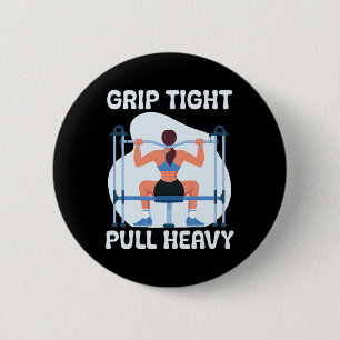 Bóton Redondo 5.08cm Workout de Malhação de Construção de Bodybuilding 