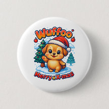 Wuffoo Roony Feliz Natal Kawaii 3D Feriado