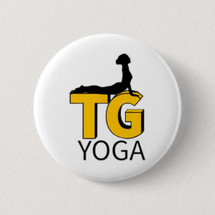 Bóton Redondo 5.08cm Yoga Com Logo Tg