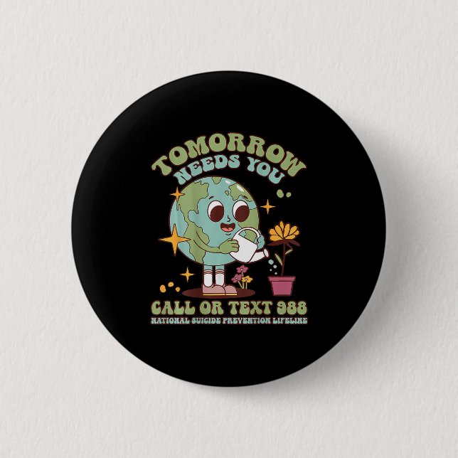 Bóton Redondo 5.08cm You Suicide Awareness Mental Health S  (Frente)